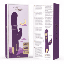 Comprar TREASURE - BASTIAN RABBIT UP & DOWN, ROTATOR & VIBRATOR COMPATIBLE CON WATCHME WIRELESS TECHNOLOGY al mejor precio - Envíos Discretos