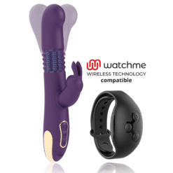 Comprar TREASURE - BASTIAN RABBIT UP & DOWN, ROTATOR & VIBRATOR COMPATIBLE CON WATCHME WIRELESS TECHNOLOGY al mejor precio - Envíos Discretos