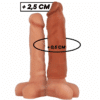 Comprar VIRILXL - EXTENSIÓN DE PENE LIQUID SILICONE V5 MARRÓN al mejor precio - Envíos Discretos