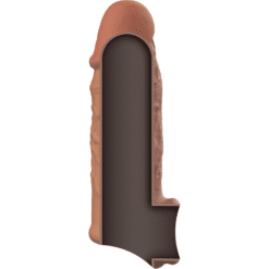 Comprar VIRILXL - EXTENSIÓN DE PENE LIQUID SILICONE V7 MARRÓN al mejor precio - Envíos Discretos