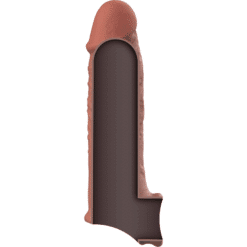 Comprar VIRILXL - EXTENSIÓN DE PENE LIQUID SILICONE V9 MARRÓN al mejor precio - Envíos Discretos