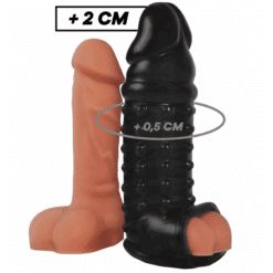 Comprar VIRILXL - EXTENSION Y FUNDA DE PENE  V11 NEGRO al mejor precio - Envíos Discretos