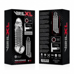Comprar VIRILXL - EXTENSION Y FUNDA  DE PENE  V11 TRANSPARENTE al mejor precio - Envíos Discretos