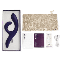 Comprar WE-VIBE - NOVA 3 VIBRADOR RABBIT AZUL MEDIANOCHE al mejor precio - Envíos Discretos