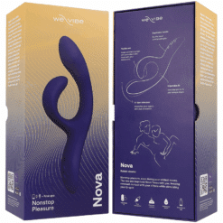 Comprar WE-VIBE - NOVA 3 VIBRADOR RABBIT AZUL MEDIANOCHE al mejor precio - Envíos Discretos
