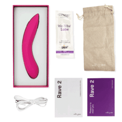Comprar WE-VIBE - RAVE 2 VIBRADOR PUNTO G FUCSIA al mejor precio - Envíos Discretos