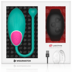 Comprar WEARWATCH - HUEVO CONTROL REMOTO TECHNOLOGY WATCHME AGUA MARINA / AZABACHE al mejor precio - Envíos Discretos