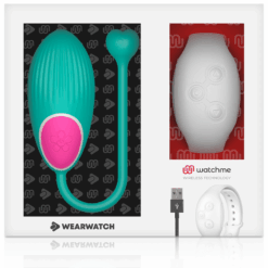 Comprar WEARWATCH - HUEVO CONTROL REMOTO TECHNOLOGY WATCHME AGUA MARINA / NÍVEO al mejor precio - Envíos Discretos