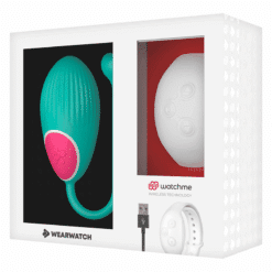 Comprar WEARWATCH - HUEVO CONTROL REMOTO TECHNOLOGY WATCHME AGUA MARINA / NÍVEO al mejor precio - Envíos Discretos