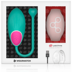 Comprar WEARWATCH - HUEVO CONTROL REMOTO TECHNOLOGY WATCHME AGUA MARINA  / ROSA al mejor precio - Envíos Discretos