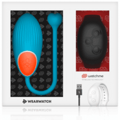 Comprar WEARWATCH - HUEVO CONTROL REMOTO TECHNOLOGY WATCHME AZUL / AZABACHE al mejor precio - Envíos Discretos