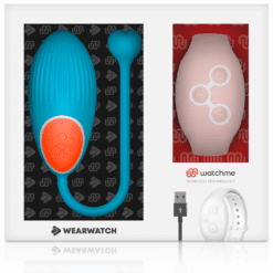 Comprar WEARWATCH - HUEVO CONTROL REMOTO TECHNOLOGY WATCHME AZUL / ROSA al mejor precio - Envíos Discretos