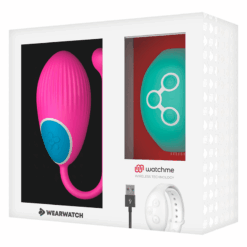 Comprar WEARWATCH - HUEVO CONTROL REMOTO TECHNOLOGY WATCHME FUCSIA / AGUA MARINA al mejor precio - Envíos Discretos