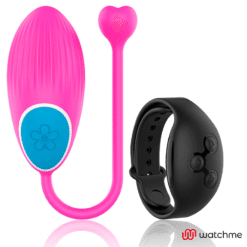 Comprar WEARWATCH - HUEVO CONTROL REMOTO TECHNOLOGY WATCHME FUCSIA / AZABACHE al mejor precio - Envíos Discretos
