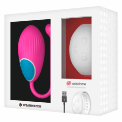 Comprar WEARWATCH - HUEVO CONTROL REMOTO TECHNOLOGY WATCHME FUCSIA / NIVEO al mejor precio - Envíos Discretos