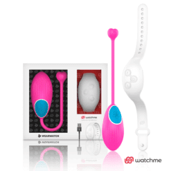 Comprar WEARWATCH - HUEVO CONTROL REMOTO TECHNOLOGY WATCHME FUCSIA / NIVEO al mejor precio - Envíos Discretos