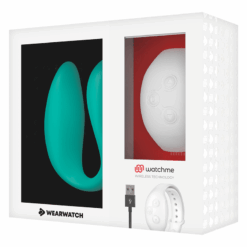 Comprar WEARWATCH - VIBRADOR DUAL TECHNOLOGY WATCHME AGUA MARINA / NÍVEO al mejor precio - Envíos Discretos