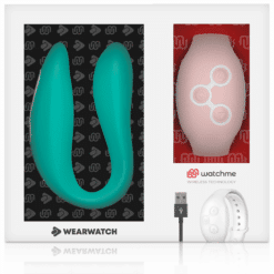 Comprar WEARWATCH - VIBRADOR DUAL TECHNOLOGY WATCHME AGUA MARINA / ROSA al mejor precio - Envíos Discretos