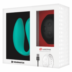 Comprar WEARWATCH - VIBRADOR DUAL TECHNOLOGY WATCHME AGUAMARINA / AZABACHE al mejor precio - Envíos Discretos