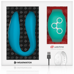 Comprar WEARWATCH - VIBRADOR DUAL TECHNOLOGY WATCHME AÑIL /AGUA MARINA al mejor precio - Envíos Discretos