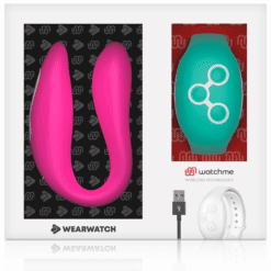 Comprar WEARWATCH - VIBRADOR DUAL TECHNOLOGY WATCHME FUCSIA / AGUA MARINA al mejor precio - Envíos Discretos