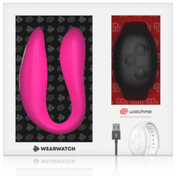 Comprar WEARWATCH - VIBRADOR DUAL TECHNOLOGY WATCHME FUCSIA /AZABACHE al mejor precio - Envíos Discretos