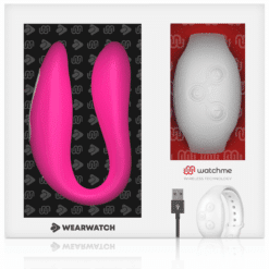 Comprar WEARWATCH - VIBRADOR DUAL TECHNOLOGY WATCHME FUCSIA / NÍVEO al mejor precio - Envíos Discretos