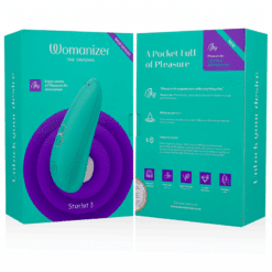 Comprar WOMANIZER - STARLET 3 ESTIMULADOR CLÍTORIS TURQUESA al mejor precio - Envíos Discretos