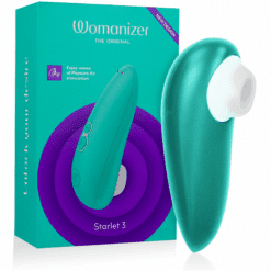 Comprar WOMANIZER - STARLET 3 ESTIMULADOR CLÍTORIS TURQUESA al mejor precio - Envíos Discretos