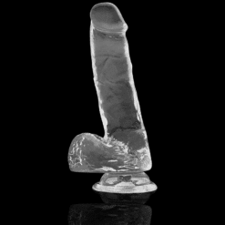 Comprar X RAY - CLEAR DILDO REALISTA TRANSPARENTE 18.5 CM -O- 3.8 CM al mejor precio - Envíos Discretos