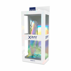 Comprar X RAY - CLEAR DILDO REALISTA TRANSPARENTE 18.5 CM -O- 3.8 CM al mejor precio - Envíos Discretos