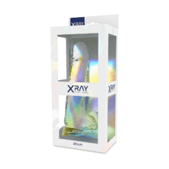 Comprar X RAY - CLEAR DILDO REALISTA TRANSPARENTE 20 CM -O- 4.5 CM al mejor precio - Envíos Discretos