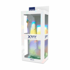 Comprar X RAY - CLEAR DILDO REALISTA TRANSPARENTE 22 CM -O- 4.6 CM al mejor precio - Envíos Discretos