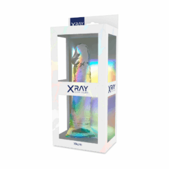 Comprar X RAY - CLEAR DILDO TRANSPARENTE 19 CM -O- 4 CM al mejor precio - Envíos Discretos
