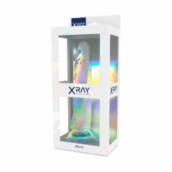 Comprar X RAY - CLEAR DILDO TRANSPARENTE 21 CM -O- 4 CM al mejor precio - Envíos Discretos
