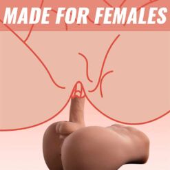 Comprar XISE - BERTLETT DILDO ASS MASTURBADOR DILDO Y ANO REALÍSTICO POSICIÓN FRONTAL CON THRUSTING 18 CM al mejor precio - Envíos Discretos