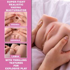 Comprar XISE - CONNIE TRASERO MASTURBADOR VAGINA Y ANO REALÍSTICO MULTIPOSICIÓN CON VIBRACIÓN al mejor precio - Envíos Discretos