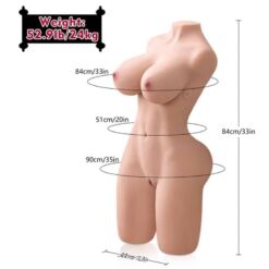 Comprar XISE - ERICA THRUSTING TORSO REALÍSTICO CON VIBRACIÓN FEMENINO 84 CM al mejor precio - Envíos Discretos