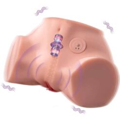 Comprar XISE - FENNIE SHAKING MASTURBADOR VAGINA Y ANO REALÍSTICO MULTIPOSICIÓN CON VIBRACIÓN al mejor precio - Envíos Discretos