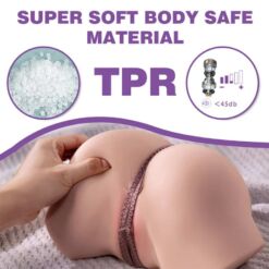 Comprar XISE - FENNIE SHAKING MASTURBADOR VAGINA Y ANO REALÍSTICO MULTIPOSICIÓN CON VIBRACIÓN al mejor precio - Envíos Discretos