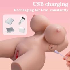 Comprar XISE - FRIEDA TORSO REALÍSTICO FEMENINO CON VIBRACIÓN 36 CM al mejor precio - Envíos Discretos