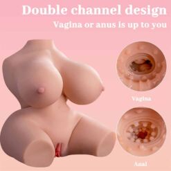 Comprar XISE - FRIEDA TORSO REALÍSTICO FEMENINO CON VIBRACIÓN 36 CM al mejor precio - Envíos Discretos