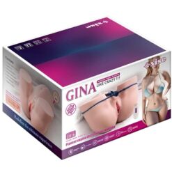 Comprar XISE - GINA MASTURBADOR VAGINA REALÍSTICO MULTIPOSICIÓN CON VIBRACIÓN Y CONTROL REMOTO al mejor precio - Envíos Discretos