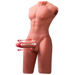 Comprar XISE - JASON HALF BODY TORSO REALÍSTICO MASCULINO CON THRUSTING Y VIBRACIÓN 55 CM al mejor precio - Envíos Discretos