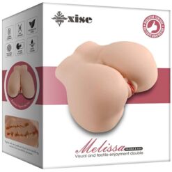 Comprar XISE - MELISSA MASTURBADOR VAGINA Y ANO REALÍSTICO MULTIPOSICIÓN al mejor precio - Envíos Discretos