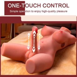 Comprar XISE - MIAH LADY BOY TORSO FEMENINO CON DILDO CON VIBRACIÓN Y THRUSTING 55 CM al mejor precio - Envíos Discretos