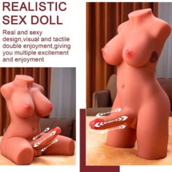 Comprar XISE - MIAH LADY BOY TORSO FEMENINO CON DILDO CON VIBRACIÓN Y THRUSTING 55 CM al mejor precio - Envíos Discretos