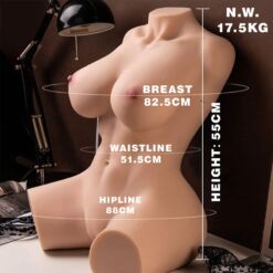 Comprar XISE - MURIEL TORSO REALÍSTICO FEMENINO CON THRUSTING 55 CM al mejor precio - Envíos Discretos