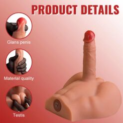 Comprar XISE - PEEL DILDO ASS MASTURBADOR DILDO REALÍSTICO POSICIÓN FRONTAL CON THRUSTING 17,5 CM al mejor precio - Envíos Discretos