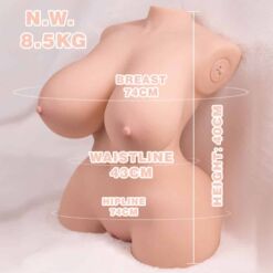 Comprar XISE - TINY THRUSTING TORSO REALÍSTICO CON VIBRACIÓN FEMENINO 40 CM al mejor precio - Envíos Discretos